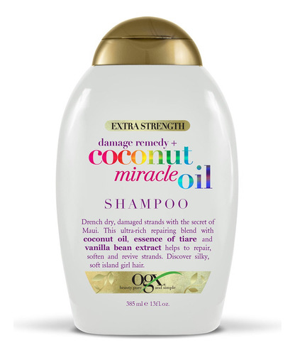 Shampoo Ogx Coconut Miracle Oil 385ml