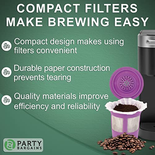 Party Bargains 300 Filtros De Café De Papel Desechables - Di