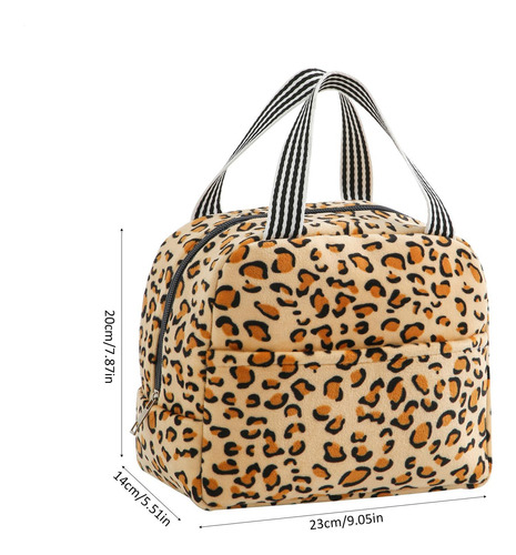 Bolsa De Almuerzo Con Aislamiento Lonchera Tote Más Fresco D