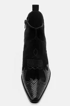 Comprar Botas Negras Texanas Cortas Cuero 100% Talle 38 
