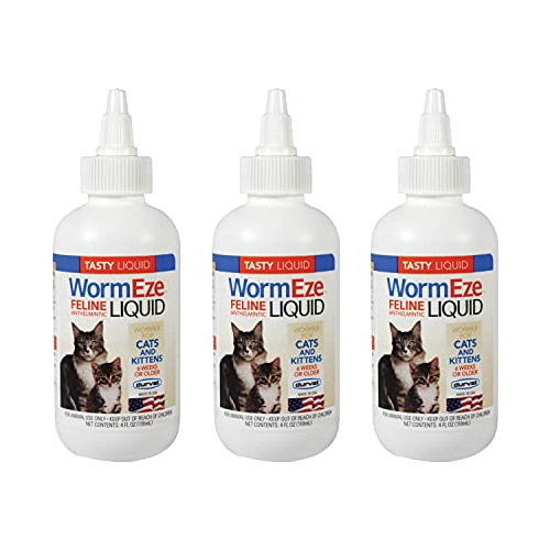 Desparasitante Gatos, Durvet Wormeze Feline   Wormer Ga...