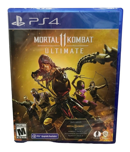 Mortal Kombat 11 Ultimate Edition Ps4 Físico Nuevo