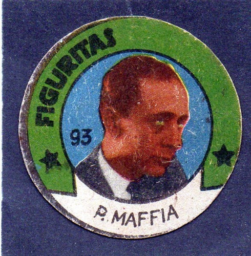 Lali 1952, Figurita N° 93 Ricardo Maffia Actor, Mira!!! 