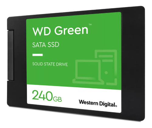 Disco Solido Interno Wd 240 Gb Green Ssd Sata 2.5 Pul 7mm Ct