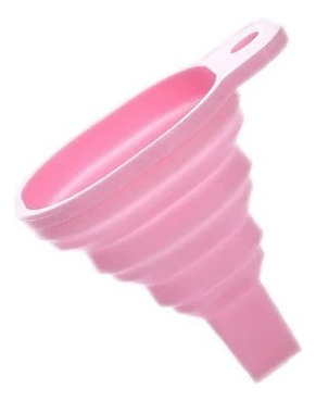 Embudo Plegable De Silicona Para Líquido Antiderrame 4piezas
