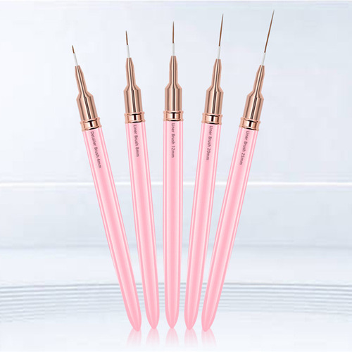 Py Juego De 5 Pinceles Para Pintar Uñas, Herramientas