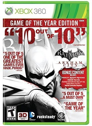 Batman: Ciudad Gótica - Edición Juego Del Año