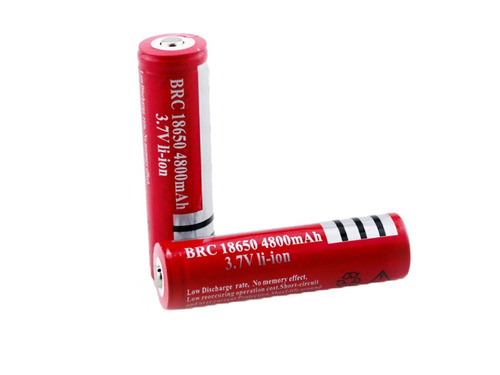 Pack 15 Baterias Recargables Modelo 18650 Para Linterna Led