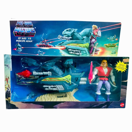 Master Of The Universe Prince Adam Jet Sled He-man