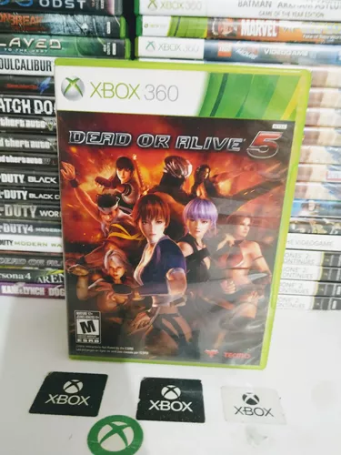 Jogo Dead Or Alive 5 Xbox 360 Original Raridade Frete Grátis