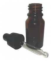 Comprar Frasco De Vidrio Ambar De 20ml Con Cuenta Gota (pack X 20)