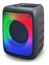 Comprar Parlante Portátil Bluetooth Aek S-10608 Fm Rgb Karaoke 20w