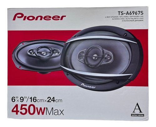 Pioneer Original Cornetas 6x9 Pulgadas 450w Ts-a6967s