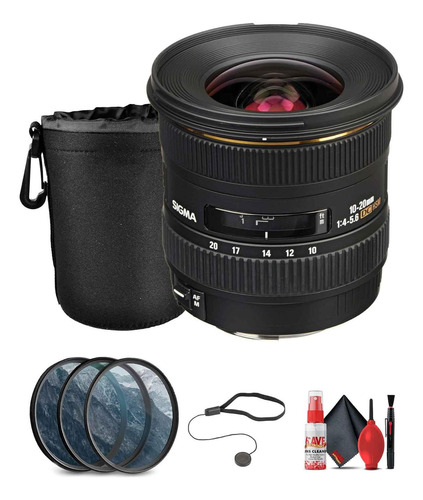 Lente Sigma 10-20mm F4-5.6 Ex Dc Hsm Para Canon Con