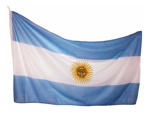 Bandera De Flameo Argentina 130 X 250cm Con Sol (104102)