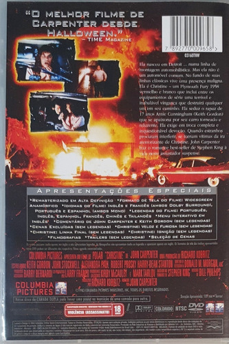 Dvd Christine O Carro Assassino Stephen King John Carpenter (Usado)