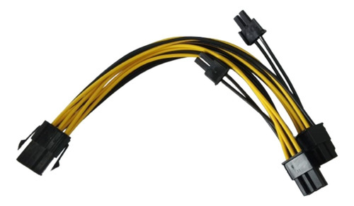 Cable Pcie Adap Splitter 6 A 2 X (6+2)8 Pinrig Riser Mineria