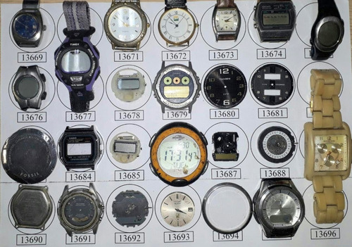 Lote 49 Sucatas Casio E Outros- Máquina Do Tempo