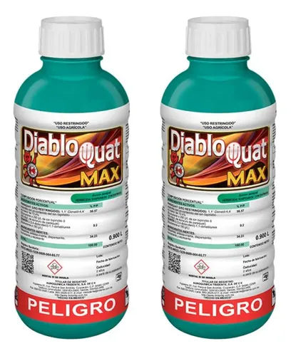 Herbicida Diabloquat Max 1 Lt Control De Maleza 2 Pzas | Meses sin interés
