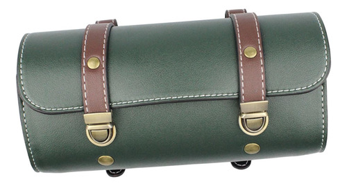 Bolsa De Horquilla Para Motocicleta, Bolsa Enrollable Verde