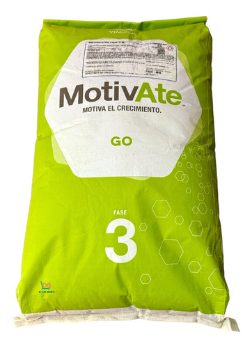 Alimento Motivate Go Fase 3 Para Cerdos 25 Kg Vimifos