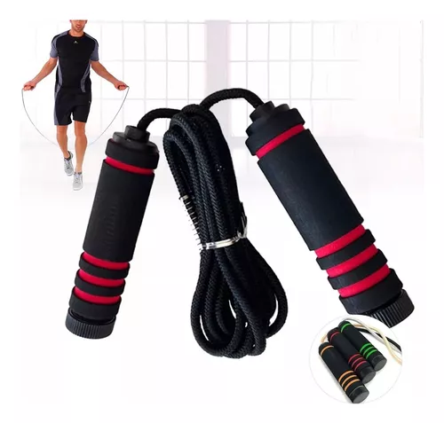 Corda de Pular Rolamento Duplo Speed Rope Yangfit - Preto