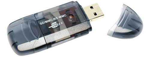 Lector Tarjeta Memoria Usb 2.0 Sd-mmc-rs-mmc