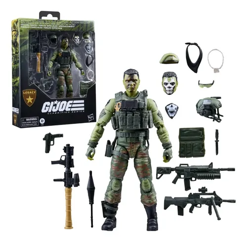 G.I. Joe Action Soldier フィギュア Figura Gi Joe Soldado De Acao | Parcelamento sem juros