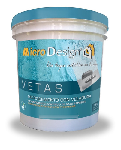 Microcemento Vetas®, Efecto Veteado 5m2 Microdesign®