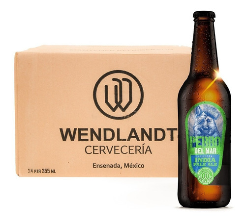 Caja Cerveza Artesanal Wendlandt Perro Del Mar 355ml C/u