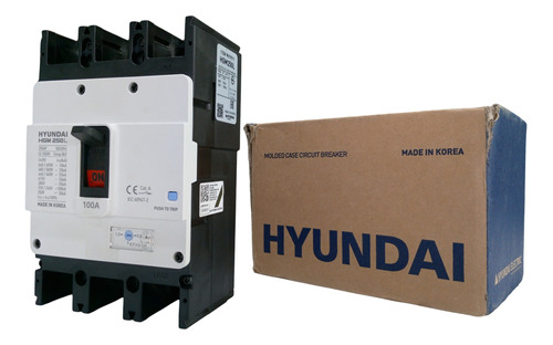 Breaker 3x80 3x90 3x100 Regulable Caja Moldeada Hyundai