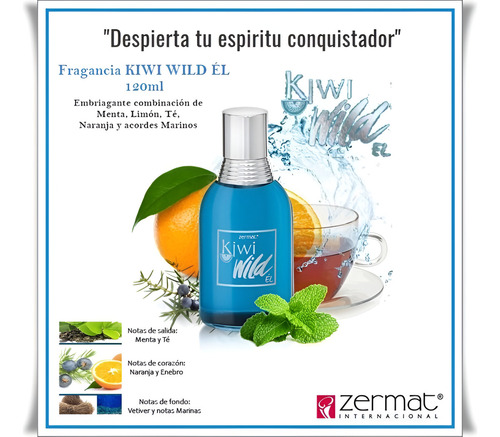 Frag Kiwi Wild Caballero Incluye Mini Fragancia