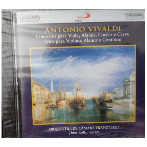Cd Antonio Vivaldi - Conc. Viola , Alaúde , Cordas , Cravo