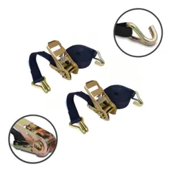 Comprar 2 Kits Catraca Amarração C/ Cinta Preta 4 Metros 800kg no Mercado Livre