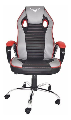 Silla Gaming Naceb Technology Juggernaut - Gamer, Negro/roj