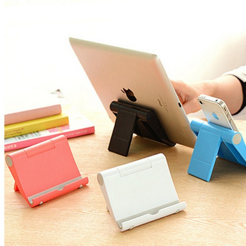 Imagen 6 de 10 de Soporte De Escritorio Plegable Telefono Celular Tablet
