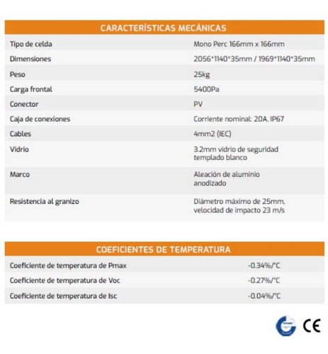 Imagen 11 de 12 de Panel Solar Monocristalino 500w Bsm500pm5-72sb Bluesun