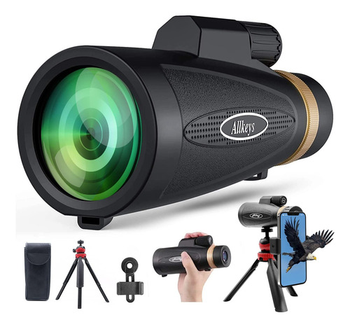 Allkeys Telescopio Monocular Hd Alta Potencia 16 X 55  Para