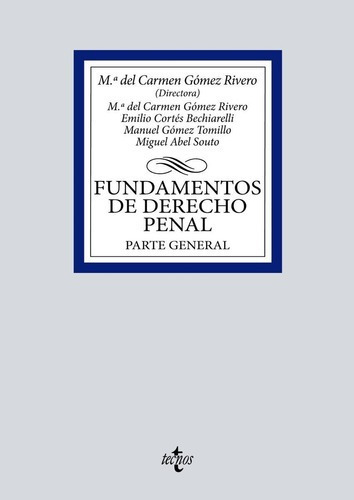 Libro: Fundamentos De Derecho Penal. Vv.aa.. Tecnos