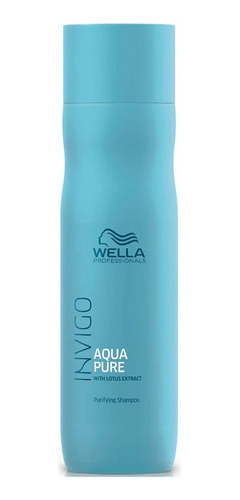 Wella Shampoo Aqua Pure Invigo Limpieza Intensa 250ml 