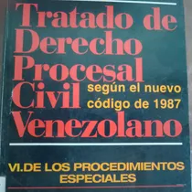 Comprar Tratado De Derecho Procesal Civil V I A Rengel Romberg 