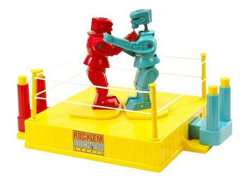 Juego Mattel Rock Em Sock Em New Robots Para Niños Mayores D
