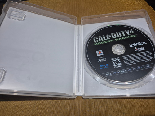 Juego De Ps3 Call Of Duty 4 Modern Warfare, Físico Y Usado (Usado)