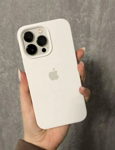 Capa Capinha Branca Case iPhone 13 Pro Max