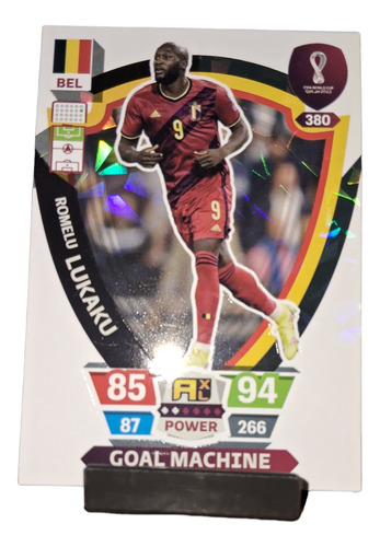 Adrenalyn Qatar 2022 Panini Romelu Lukaku Goal Machine