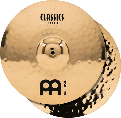 Par De Platillos Meinl 15 Medium Hihat (hi Hat) Classics En