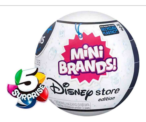 Mini Brands Disney Store Com 5 Mini Surpresas Zuru Original