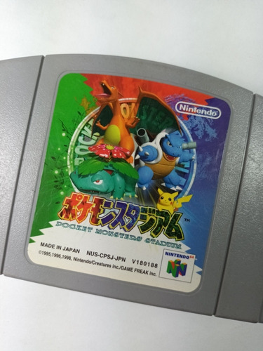 Pokemon Pocket Monster Stadium Nintendo 64 Version Japonesa (Usado)
