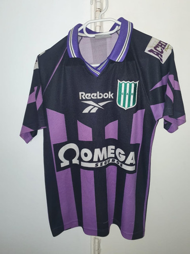 Camiseta Banfield Reebok Violeta 1997 Talle S