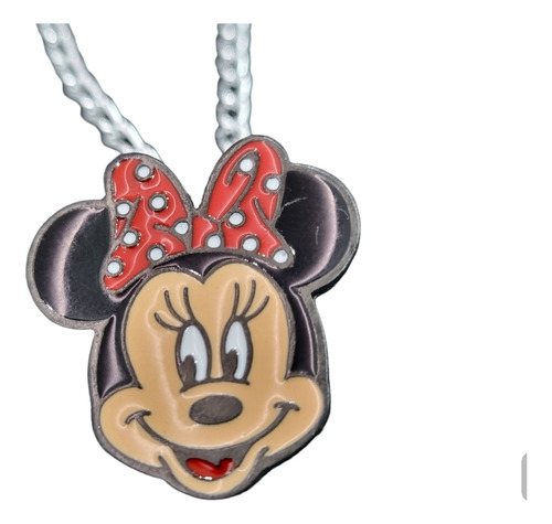 Regalo De Orlando Florida Collar Cadena Dije Minnie Disney